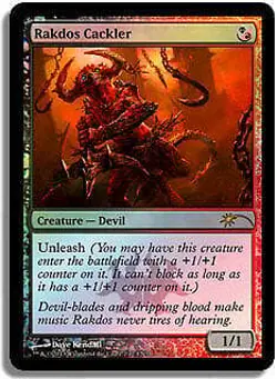 Rakdos Cackler (FNM) FOIL Promo PLD Creature Special MAGIC MTG CARD ABUGames - Image 1