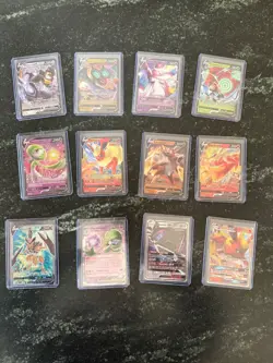 Pokemon TCG cards, 27 card lot, Vmax (8), Vstar (1), basic (15), trainer (3) - Image 2
