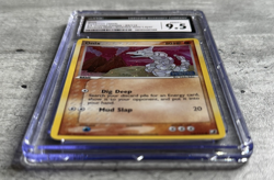 Pokemon Card Onix Rev Holo CGC 9.5 Mint+, EX Unseen Forces 65/115, 2005 (1) - Image 3