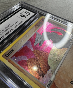 Pokemon Card Onix Rev Holo CGC 9.5 Mint+, EX Unseen Forces 65/115, 2005 (1) - Image 5