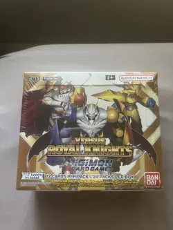 Digimon Card Game BT-13 Versus Royal Knights Booster Box SEALED Bandai NEW - Image 1