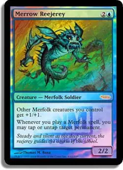 Merrow Reejerey (FNM) FOIL Promo HEAVILY PLD Creature Special MTG CARD ABUGames - Image 1