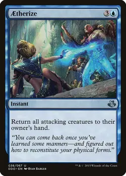 Aetherize NonFoil Duel Decks: Elspeth vs. Kiora 36 NM MTG - Image 1