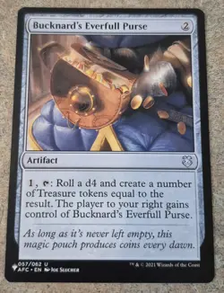 Bucknard's Everfull Purse - MTG Adventures In The Forgotten Realms Commander- NM - Image 1