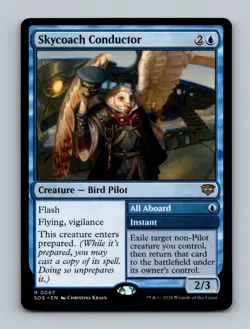 Skycoach Conductor 0067 (R) MTG Secrets of Strixhaven (SOS) - Image 1
