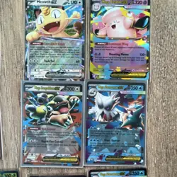 Pokemon TCG Holo EX Card Lot Meowth GX, Sylveon GX, Mega Clefable GX, Kangaskhan - Image 3