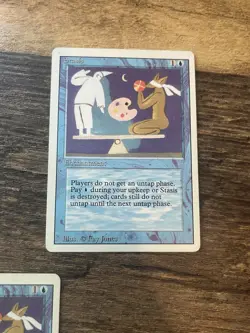 MTG - x3 Stasis - 4th Edition - Magic the Gathering - MP - Free Shipping - Image 2