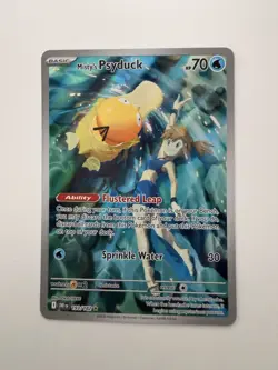 Pokemon Misty's Psyduck 193/182 Sv10: Destined Rivals Illustration Rare Holo 20… - Image 1