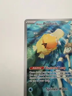 Pokemon Misty's Psyduck 193/182 Sv10: Destined Rivals Illustration Rare Holo 20… - Image 4