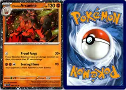 Hisuian Arcanine (Cosmos Holo) 100/167 Holo Rare Blister Exclusives Pokemon NM - Image 3