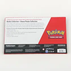 Pokemon Black Bolt White Flare Binder + Poster Collection 2-Pack Sealed - Image 2
