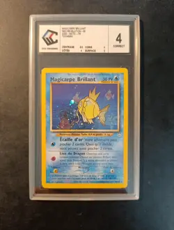 Carte Pokemon Magicarpe Brillant 66/64 CCC 4 Neo Revelation francais - Image 1