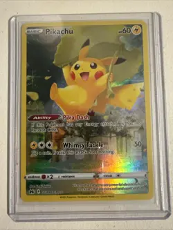 Pikachu TG05/TG30 Swsh11: Lost Origin Trainer NM TCG Pokemon Pikachu 0425#115 - Image 4