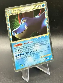 Feraligatr (Prime) 108/123 UR Pokemon HeartGold & SoulSilver 2010 Holo NM/LP - Image 1