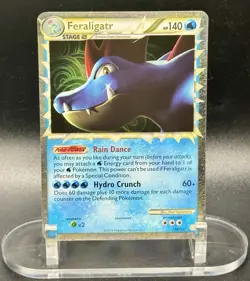 Feraligatr (Prime) 108/123 UR Pokemon HeartGold & SoulSilver 2010 Holo NM/LP - Image 2