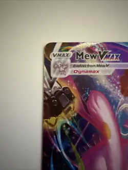Mew VMAX NM Alt Art 269/264 Swsh08: Fusion Strike Pokemon Holo - Image 2