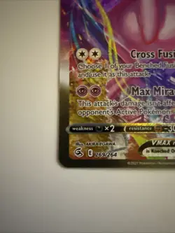 Mew VMAX NM Alt Art 269/264 Swsh08: Fusion Strike Pokemon Holo - Image 4