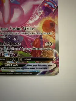 Mew VMAX NM Alt Art 269/264 Swsh08: Fusion Strike Pokemon Holo - Image 5