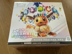 Pokemon Prismatic Evolutions ETB Elite Trainer Box Factory Sealed - Image 1