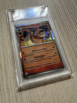 Flareon - 136/165 - Holo Rare - PSA 9 MINT - 2023 Pokemon MEW EN - Pokemon 151 - Image 3