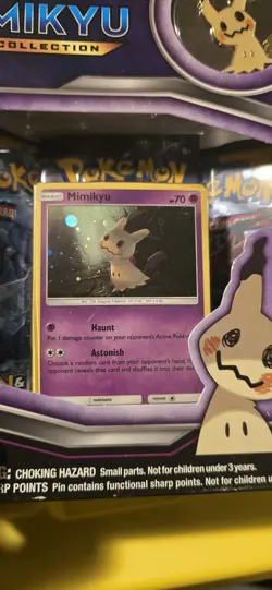 Pokemon TCG The Pokemon 2017 Sun Moon Mimiku Pir Collection Box Sealed - Image 2