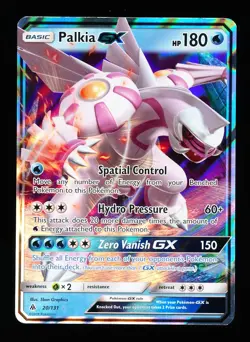 * * 1x Palkia GX 20/131 x1 * * Forbidden Light Pokemon Unplayed NM - Image 1
