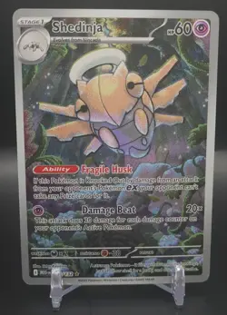 Pokemon - Shedinja 144/132 - Mega Evolution Illustration Rare - Image 1