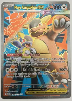 Pokemon Mega Kangaskhan ex 164/132 Me01: Mega Evolution Ultra Rare Holo - Image 1