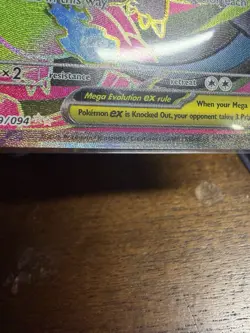 Mega Charizard X ex 109/094 Phantasmal Flames PFL Ultra Rare Holo LP Pokemon - Image 4