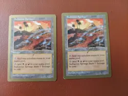 Sulfurous Springs 1997 Jakub Slemr World Championship Decks MTG X 2 CARDS NM - Image 1