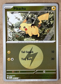 Pikachu Reverse Holo Energy Ascended Heroes Common 055/217 Pokemon TCG - Image 2