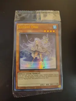 YuGiOh Raging Eria LART-EN031 Ultra Rare Sealed Lost Art Promo - Image 1