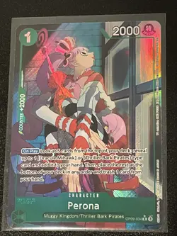 NM One Piece TCG Perona OP09-034 Emperors in the New World - Image 1
