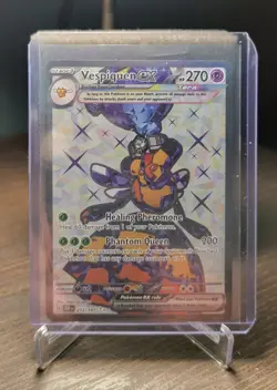 Vespiquen EX 212/197 Full Art NM/M Obsidian Flames Pokemon Card - Image 1