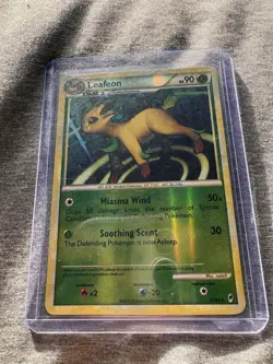 Pokemon Leafeon 13/95 Call of Legends Reverse Holo Card MP-LP - Image 1