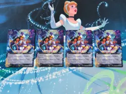 Disney Lorcana A Whole New World Full Art Promo Card 10/C1 - EN - 1 (X4 Playset) - Image 1