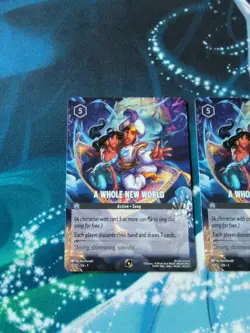 Disney Lorcana A Whole New World Full Art Promo Card 10/C1 - EN - 1 (X4 Playset) - Image 2