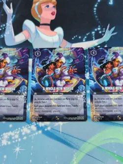 Disney Lorcana A Whole New World Full Art Promo Card 10/C1 - EN - 1 (X4 Playset) - Image 4