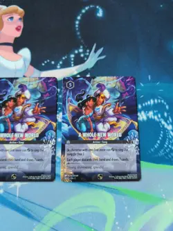 Disney Lorcana A Whole New World Full Art Promo Card 10/C1 - EN - 1 (X4 Playset) - Image 5