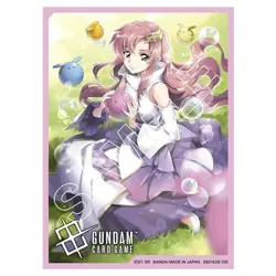 Overflowing Affection Gundam Card Game Official Japanese 70 Sleeves GA1 - Image 1