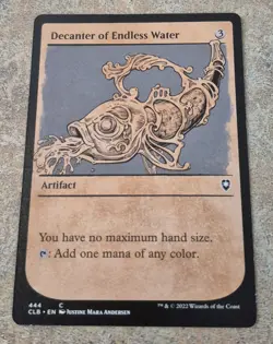 1x Decanter of Endless Water - Show NM Eng MTG - Commander Legends Baldur's Gate - Image 1