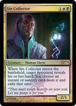 Sin Collector (FNM) FOIL Promo NM Creature Special MAGIC GATHERING CARD ABUGames - Image 1