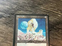 FBB Japanese Winter Orb Fourth Foreign Black Border Revised MTG Artist SIGNED - Image 2