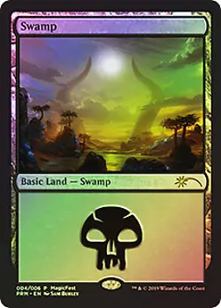 Swamp (MagicFest 2019) FOIL Promo NM Land Special MAGIC GATHERING CARD ABUGames - Image 1