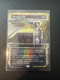 Akroma's Will - Secrets of Strixhaven: Mystical Archive - FOIL - PACK FRESH MTG - Image 1