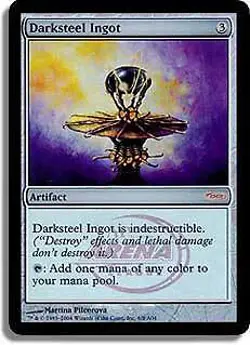 Darksteel Ingot (Arena) FOIL Promo PLD Artifact Special MAGIC MTG CARD ABUGames - Image 1