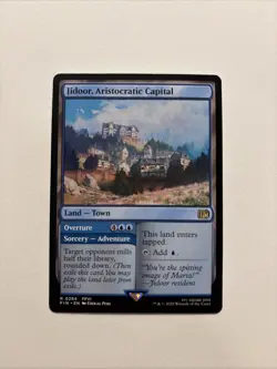 MTG Jidoor Aristocratic Capital FIN 0284 Rare Final Fantasy NM Non-Foil Land - Image 1
