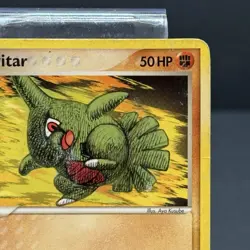 Pokemon Larvitar 61/115 Unseen Forces Regular Non Holo LP - Image 3