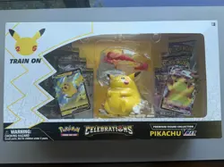 Pokemon TCG Celebrations Premium Figure Collection Pikachu VMAX Box New SEALED 820650809408 - Image 1