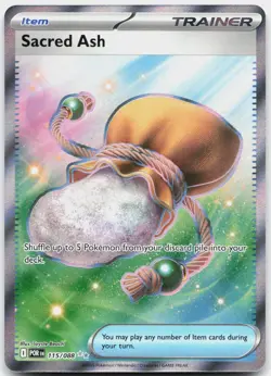 Sacred Ash 115/088 Ultra Rare Perfect Order Pokemon Near Mint - Image 1